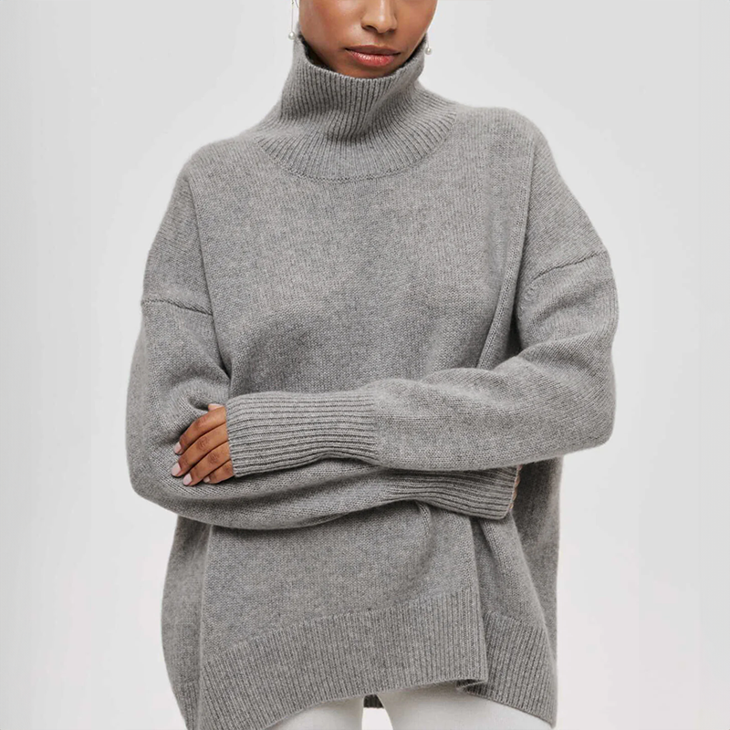 Zyora | Eleganter Strick-Dolcevita-Pullover