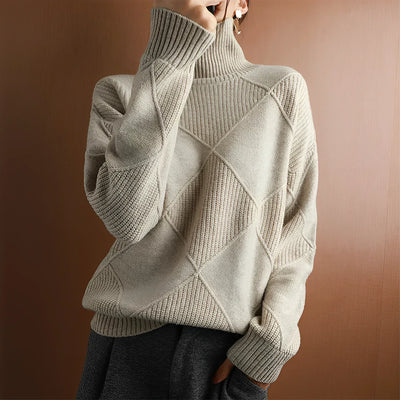 Marcelle | Großer Rollkragenpullover