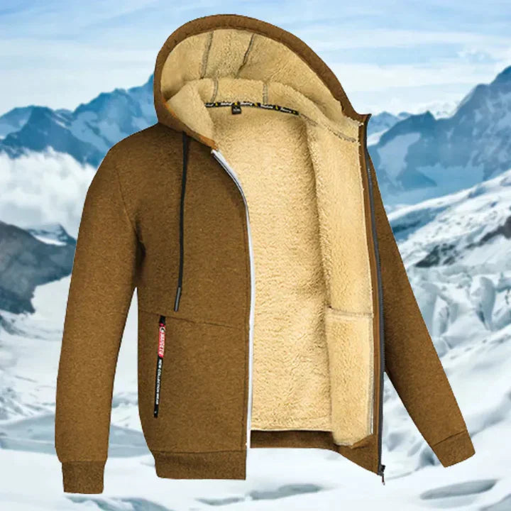 Gilben - Winterjacke für Männer mit Kapuze und Fleece-Futter