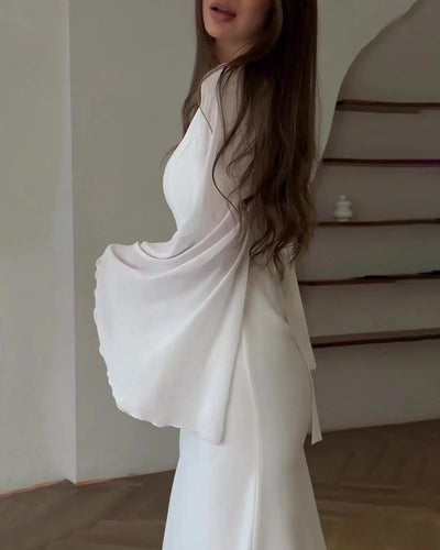 Clara | V-Ausschnitt Kleid