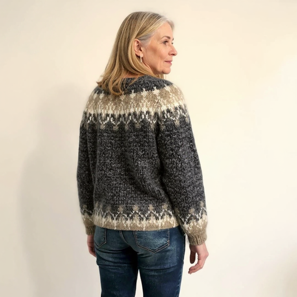 Samantha | Vintage-Isländische Pullover