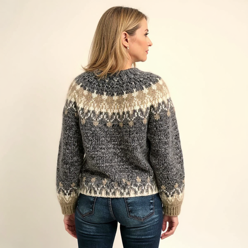 Samantha | Vintage-Isländische Pullover