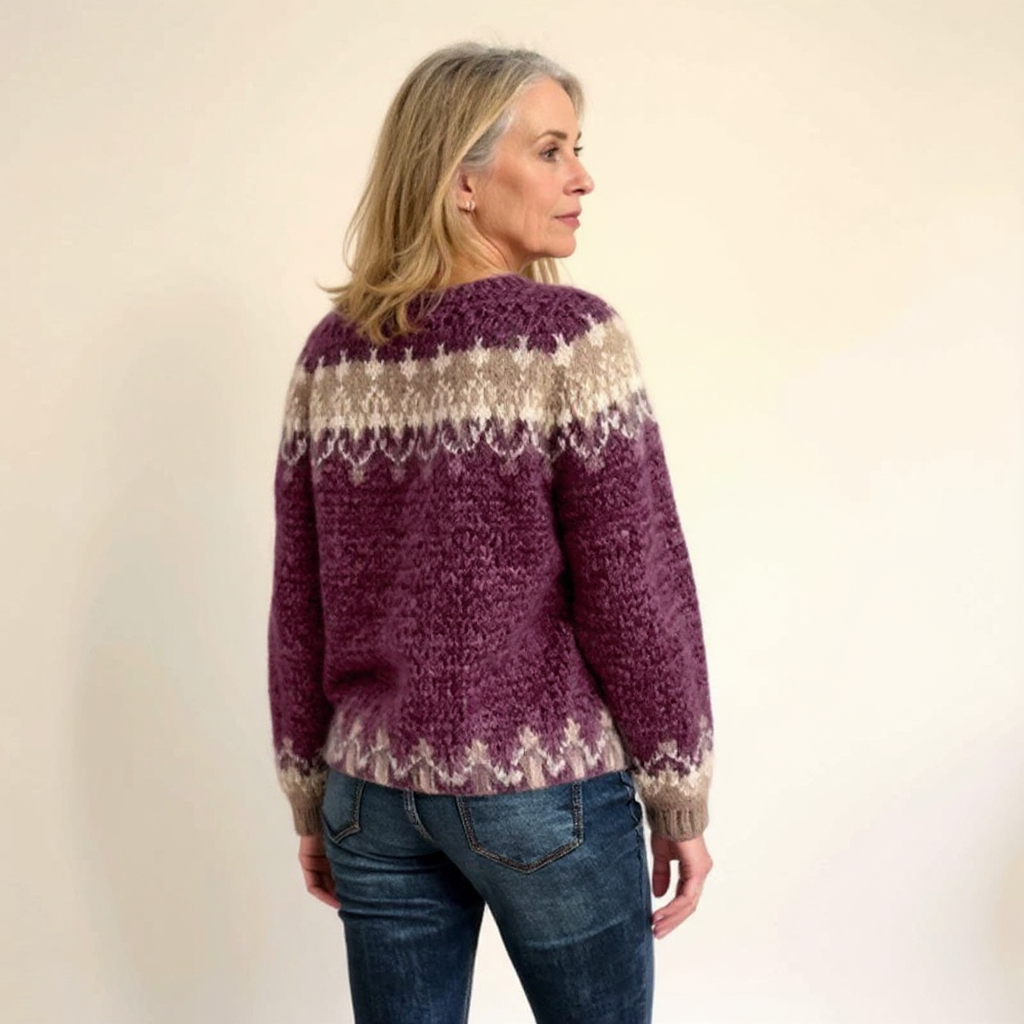 Samantha | Vintage-Isländische Pullover