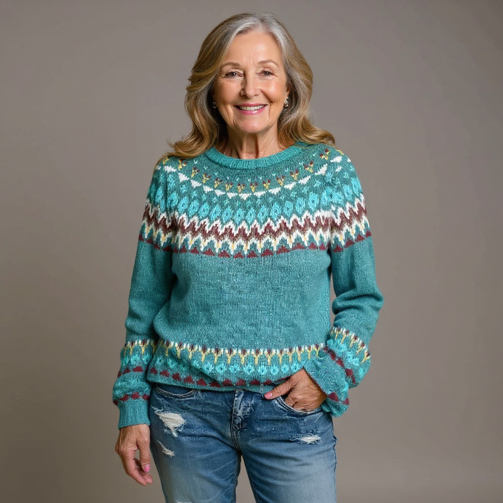 Sofia | Vintage Isländische Pullover