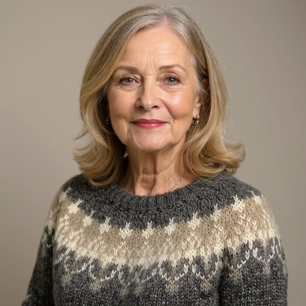 Samantha | Vintage-Isländische Pullover