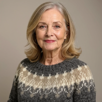 Samantha | Vintage-Isländische Pullover