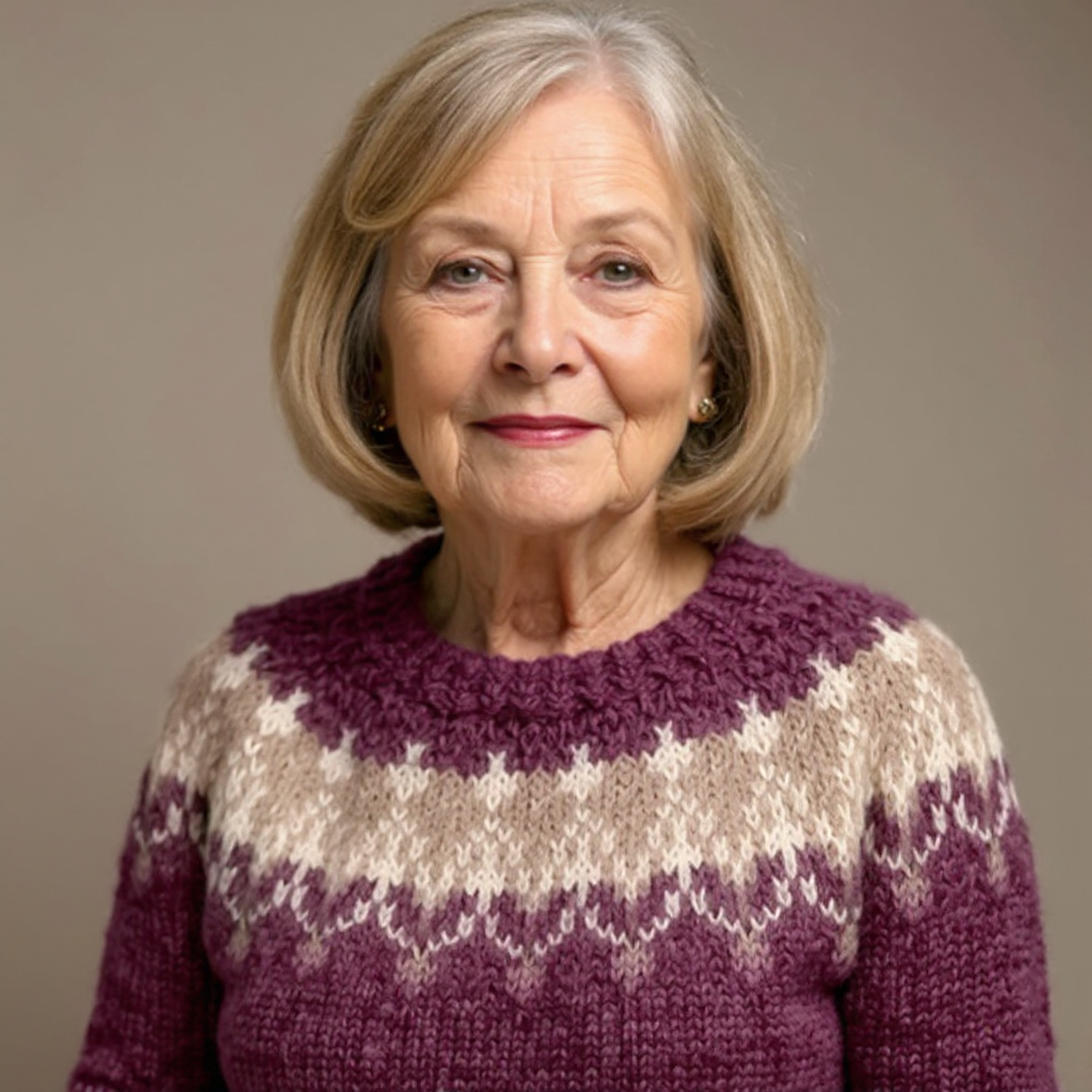 Samantha | Vintage-Isländische Pullover