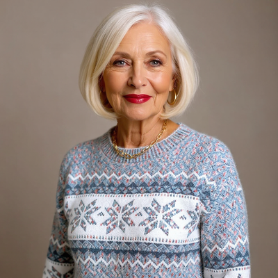 Melanie | Vintage Isländische Pullover