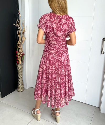 Sophie - Elegantes Kleid mit Blumenmuster