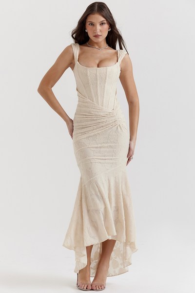 Corinna - Elegantes Maxikleid