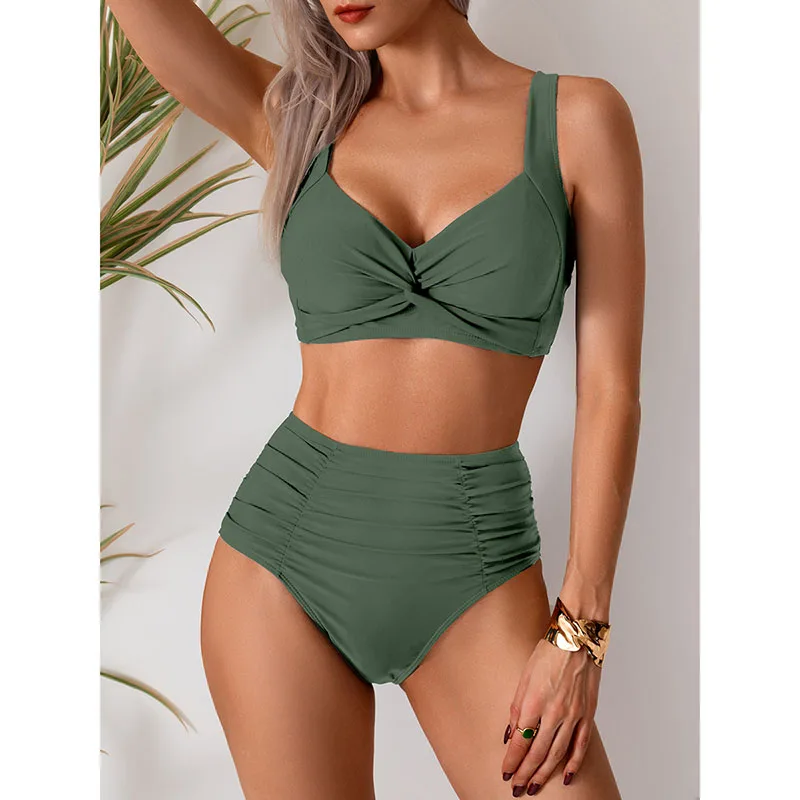 Else - Zeitloser Badeanzug mit hoher Taille