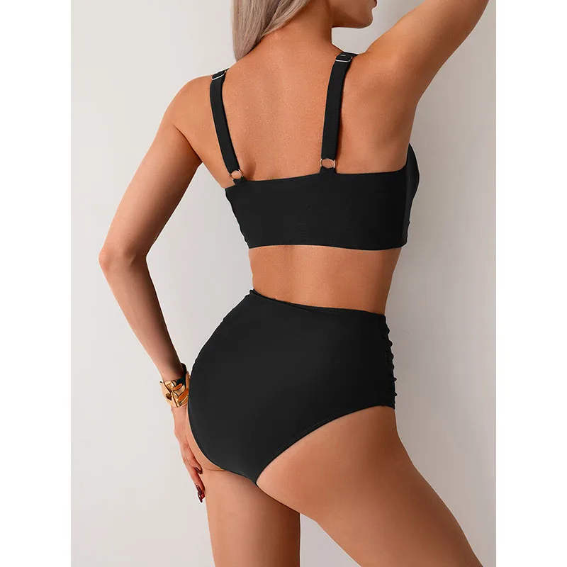 Else - Zeitloser Badeanzug mit hoher Taille