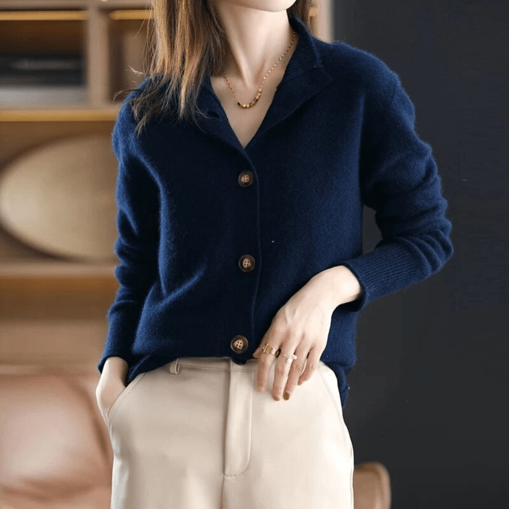 Anny | Luxuriöser Strickcardigan