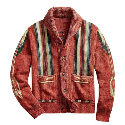 Cardigan Jacquard Vintage Nobuyuki