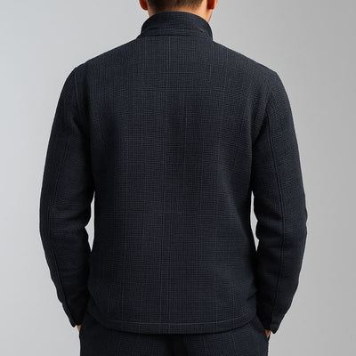 Männliche Casual-Jacke mit Stehkragen Aleksander