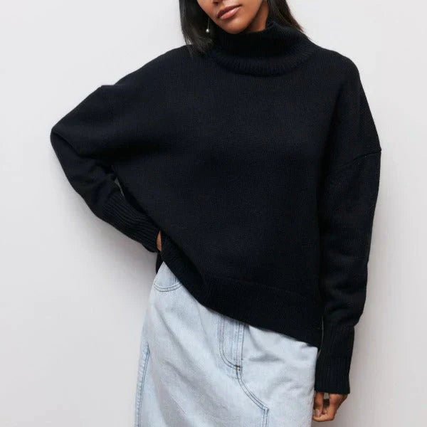 Amandine | Oversized Rollkragenpullover