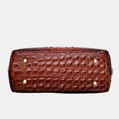 JAYE | STYLISCHE HANDTASCHE IM KROKODILMUSTER
