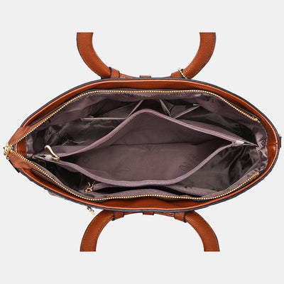 JAYE | STYLISCHE HANDTASCHE IM KROKODILMUSTER