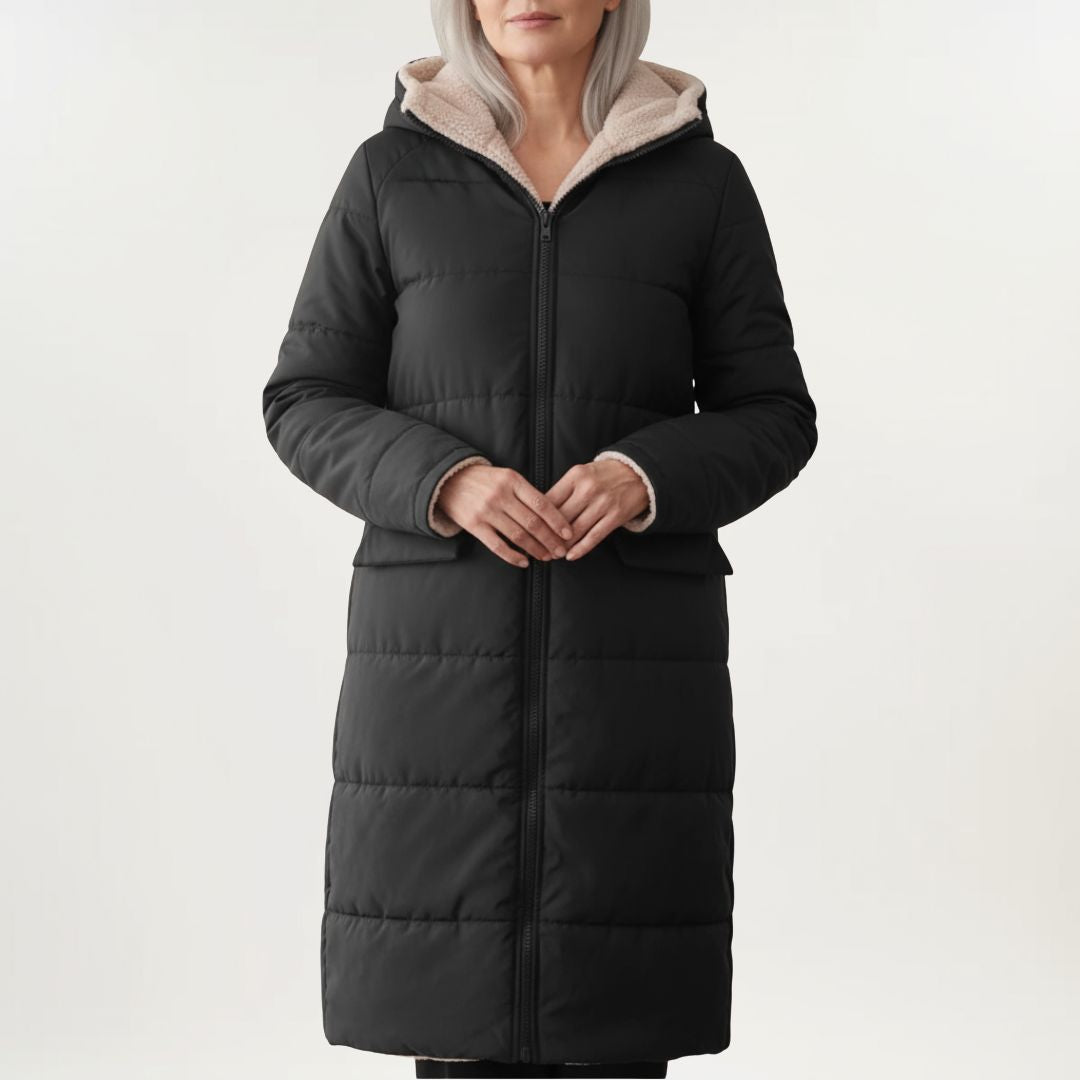 Fairford | Manteau Puffer réversible en laine