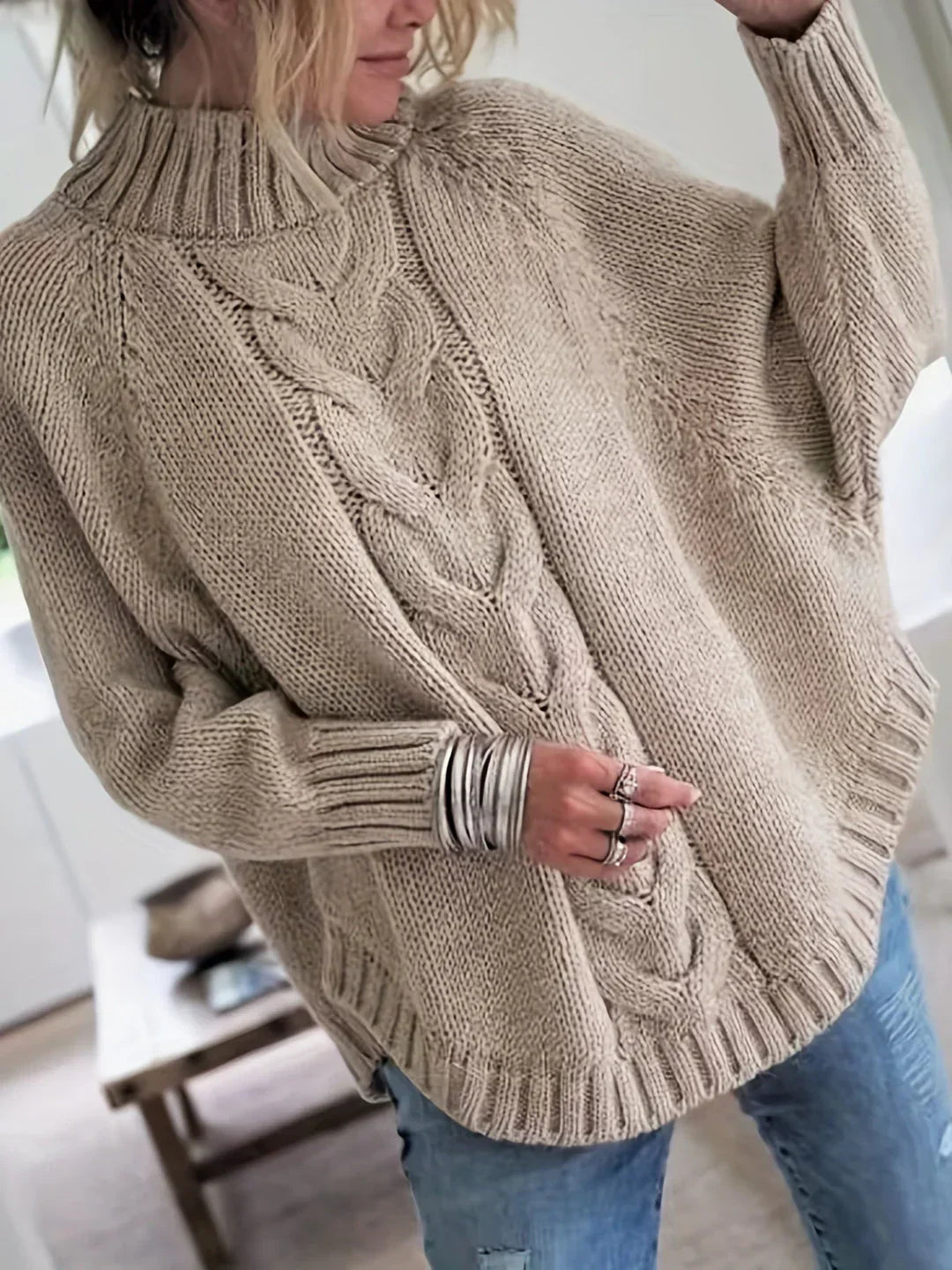 Rabiya - Entspannter warmer Pullover