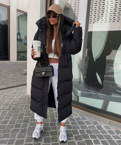 Ivy - Gemütliche Übergroße Daunenjacke