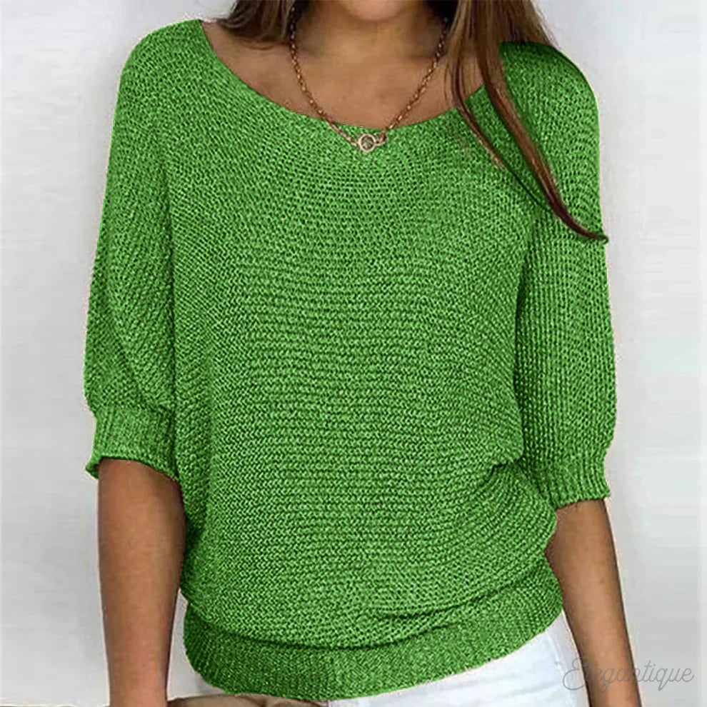 Luigia | Eleganter Strickpullover