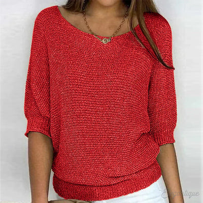 Luigia | Eleganter Strickpullover